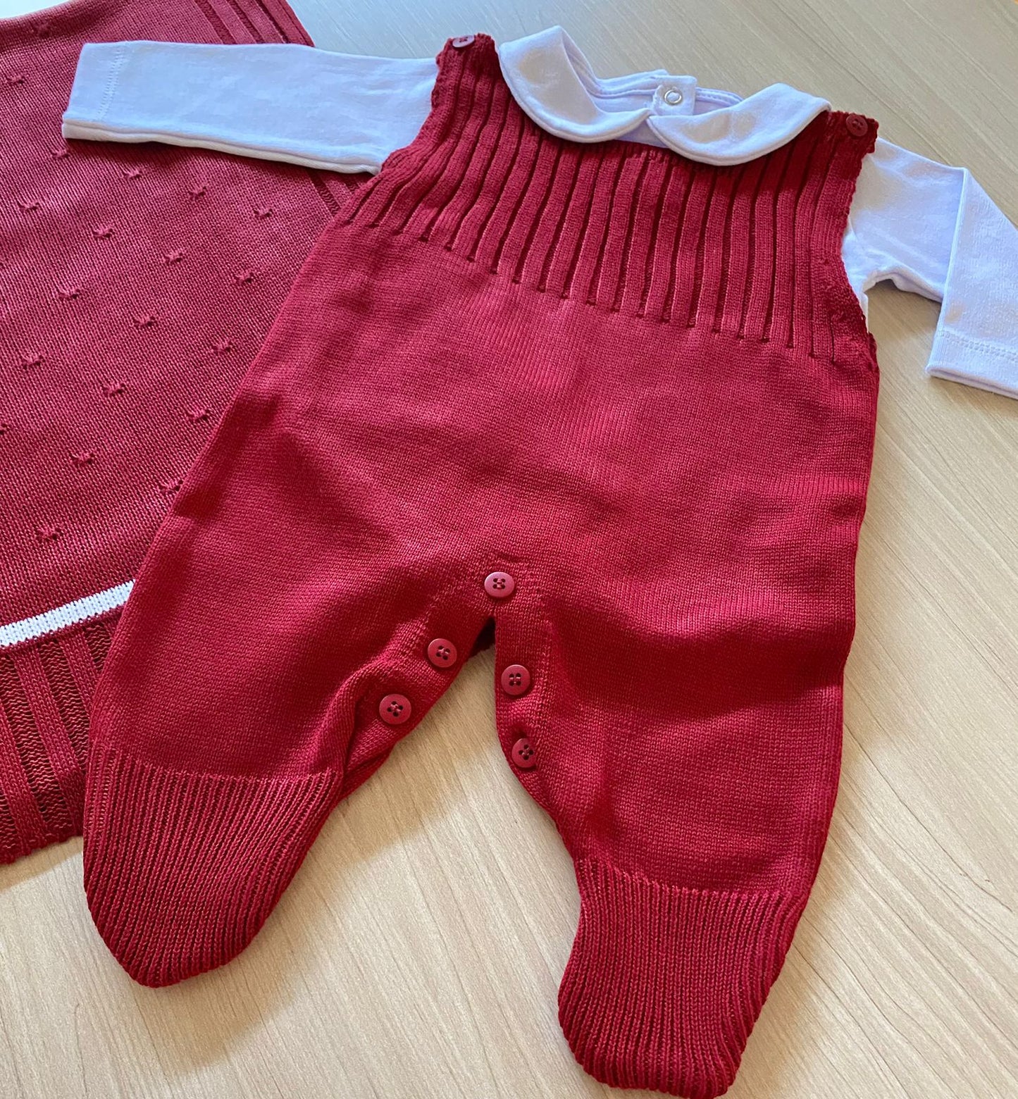 Saída Maternidade Tricot Happy