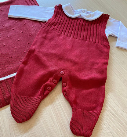 Saída Maternidade Tricot Happy