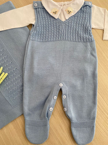 Saída Maternidade Tricot Tomás