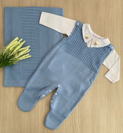 Saída Maternidade Tricot Tomás