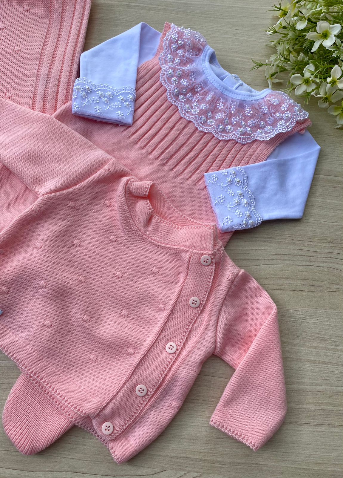 Saída Maternidade Tricot Valentina