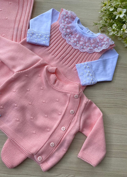 Saída Maternidade Tricot Valentina