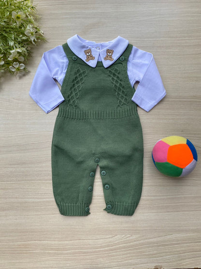 Macacão Bebê Tricot Lucca