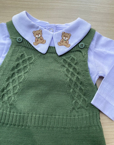 Macacão Bebê Tricot Lucca