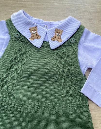 Macacão Bebê Tricot Lucca