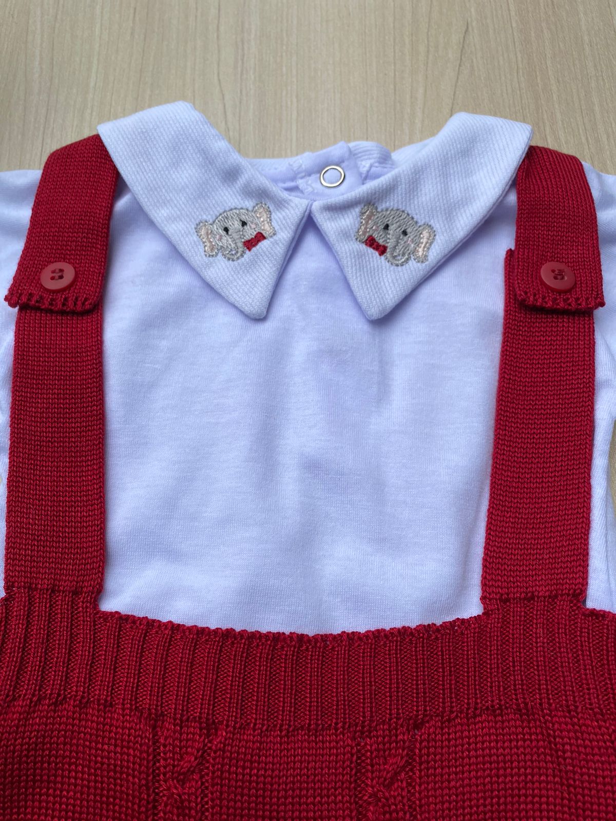 Romper Bebê Tricot Vicente