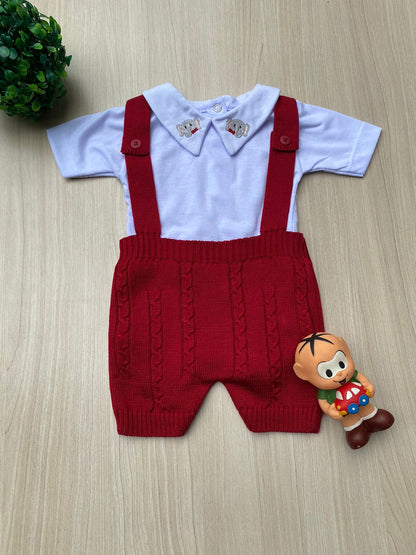 Romper Bebê Tricot Vicente