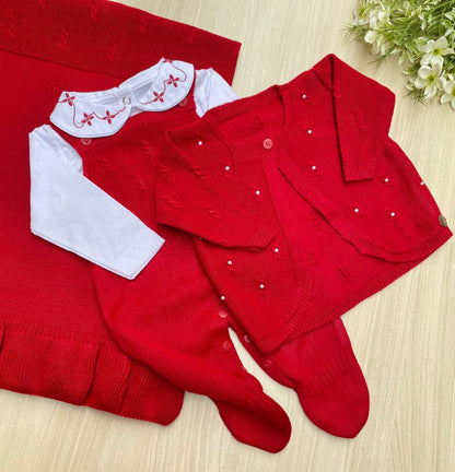 Saída Maternidade Tricot Vitória