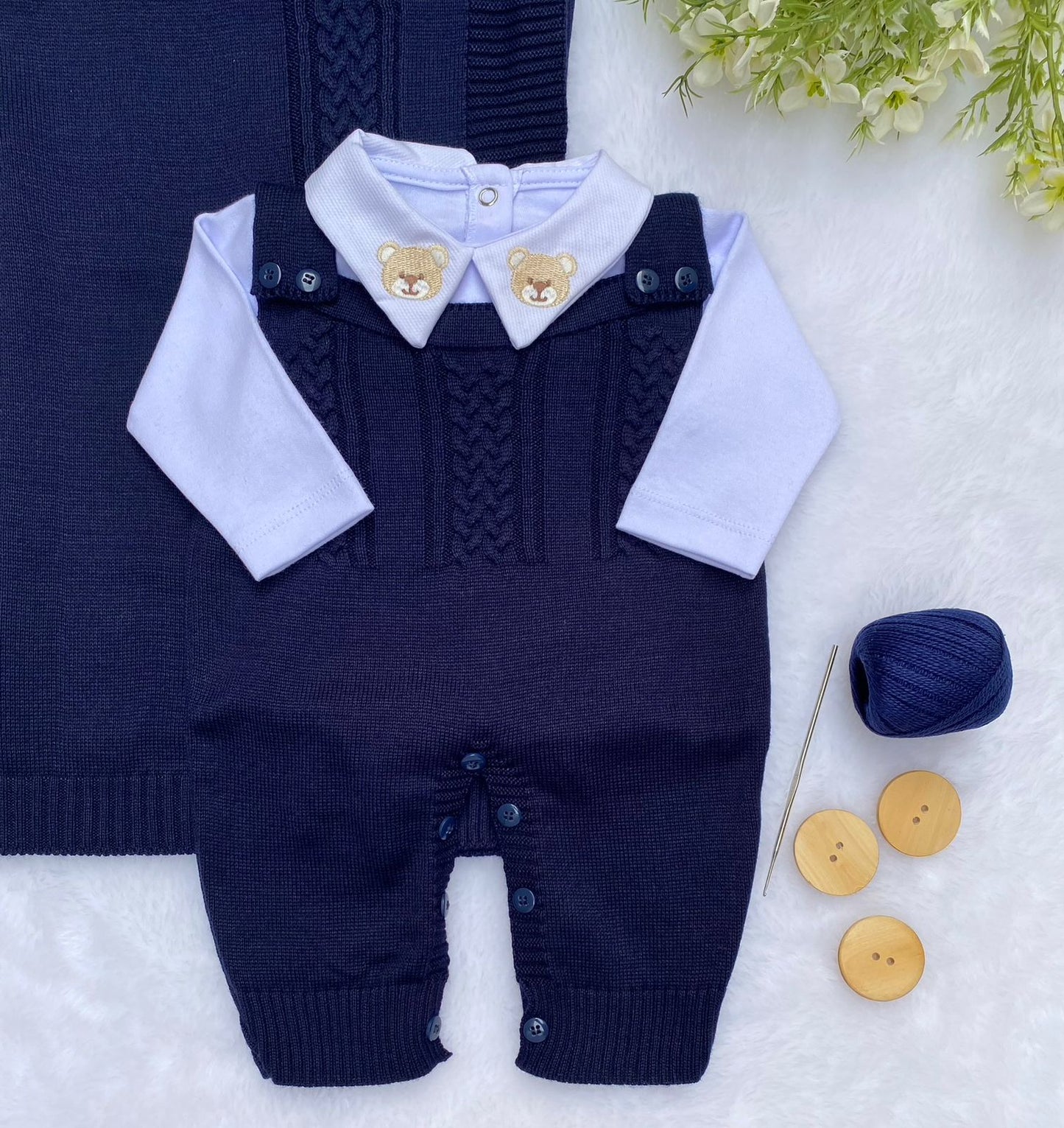 Saída Maternidade Tricot Levi