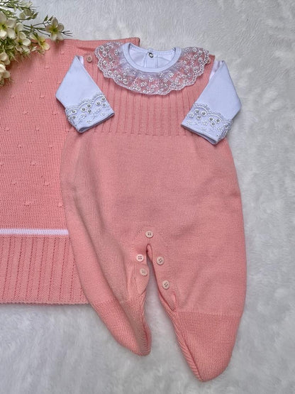 Saída Maternidade Tricot Valentina