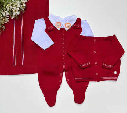 Saída Maternidade Tricot Bomber