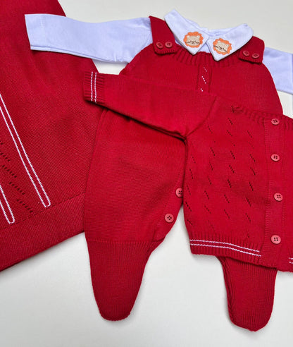 Saída Maternidade Tricot Bomber