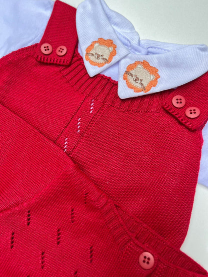 Saída Maternidade Tricot Bomber