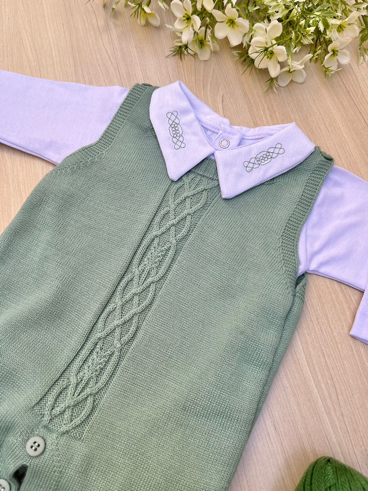 Saída Maternidade Tricot Benicio
