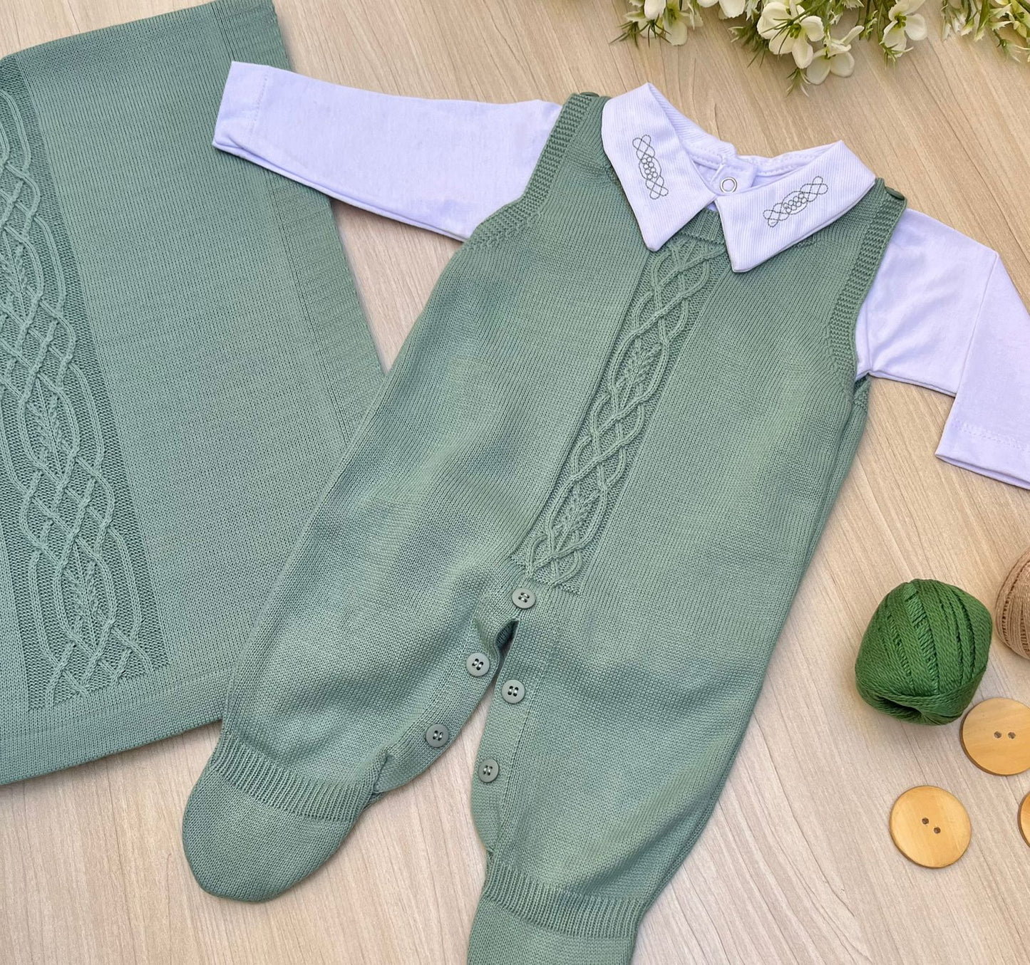 Saída Maternidade Tricot Benicio