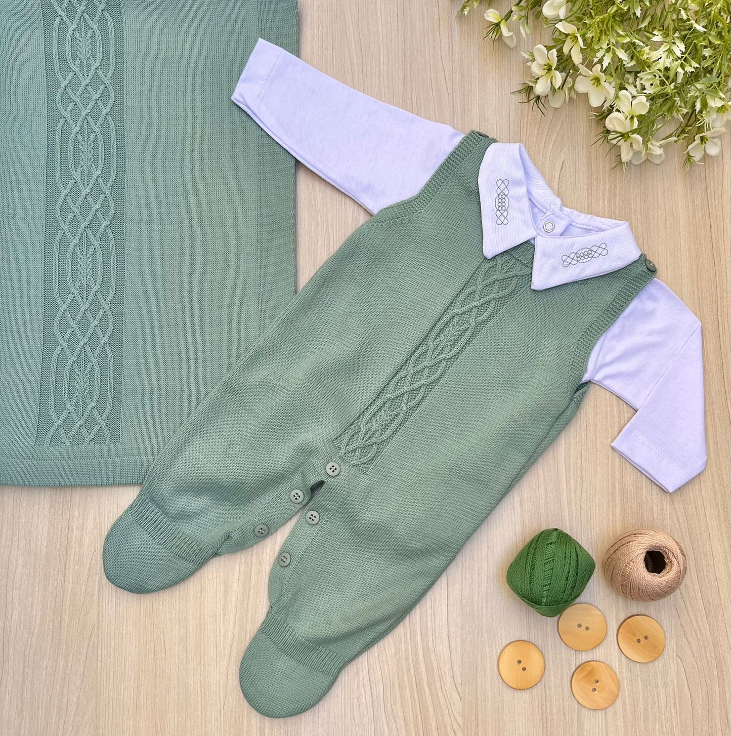 Saída Maternidade Tricot Benicio