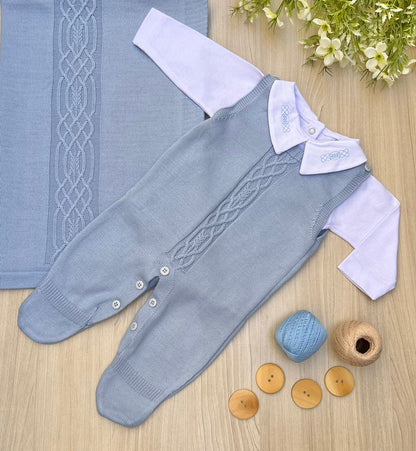 Saída Maternidade Tricot Bernardo