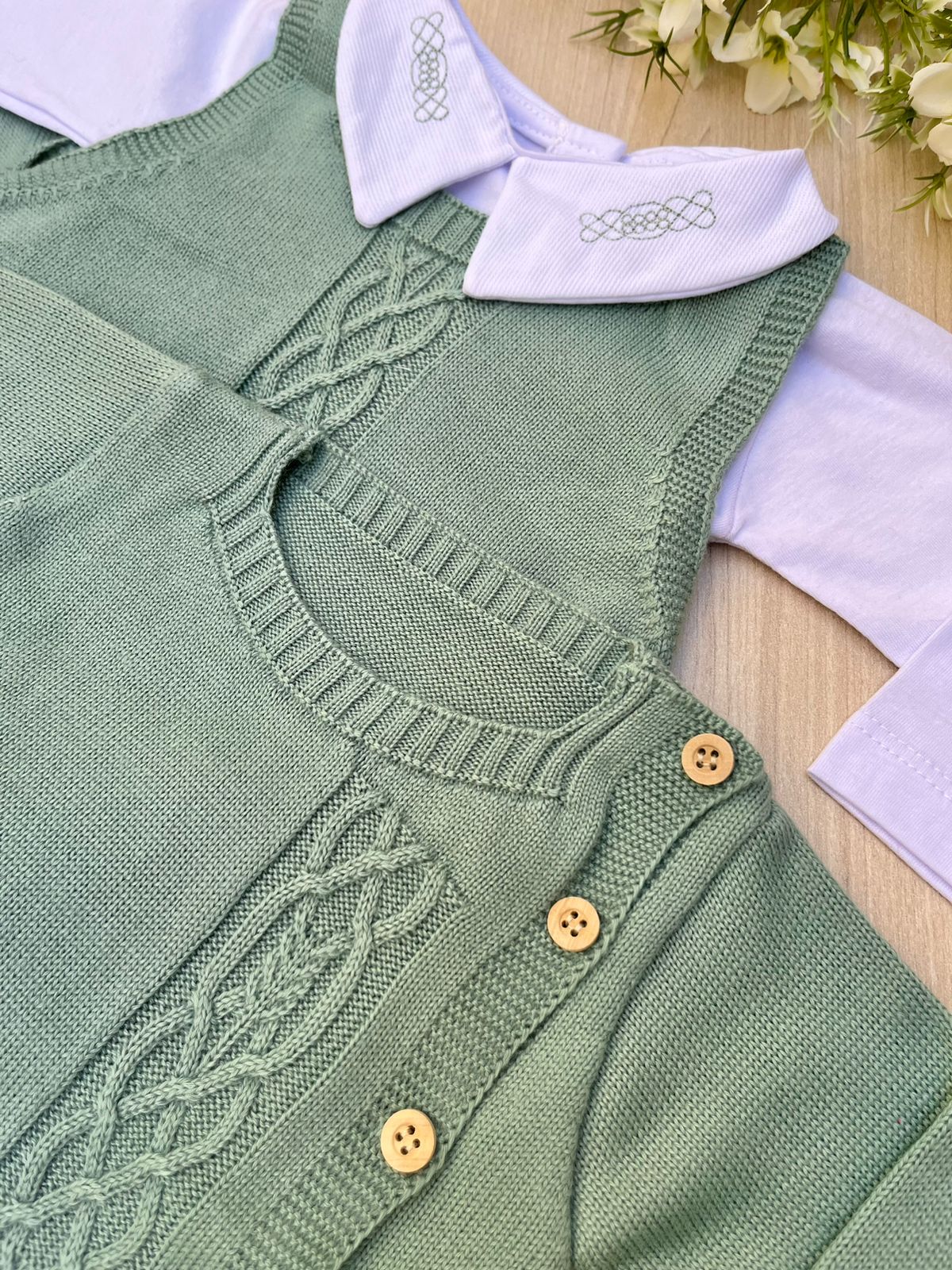 Saída Maternidade Tricot Bernardo