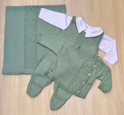 Saída Maternidade Tricot Bernardo