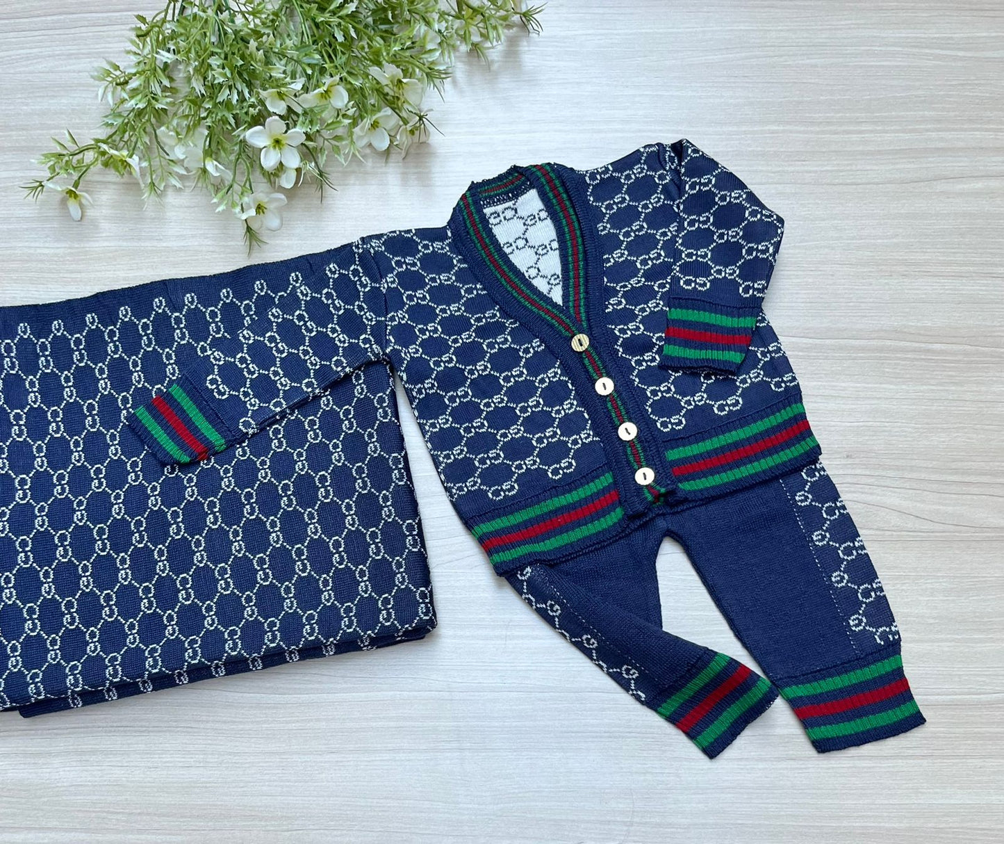 Saída Maternidade Tricot Heitor