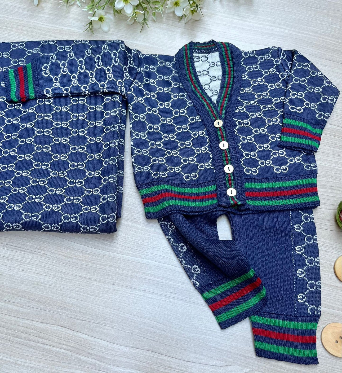 Saída Maternidade Tricot Heitor