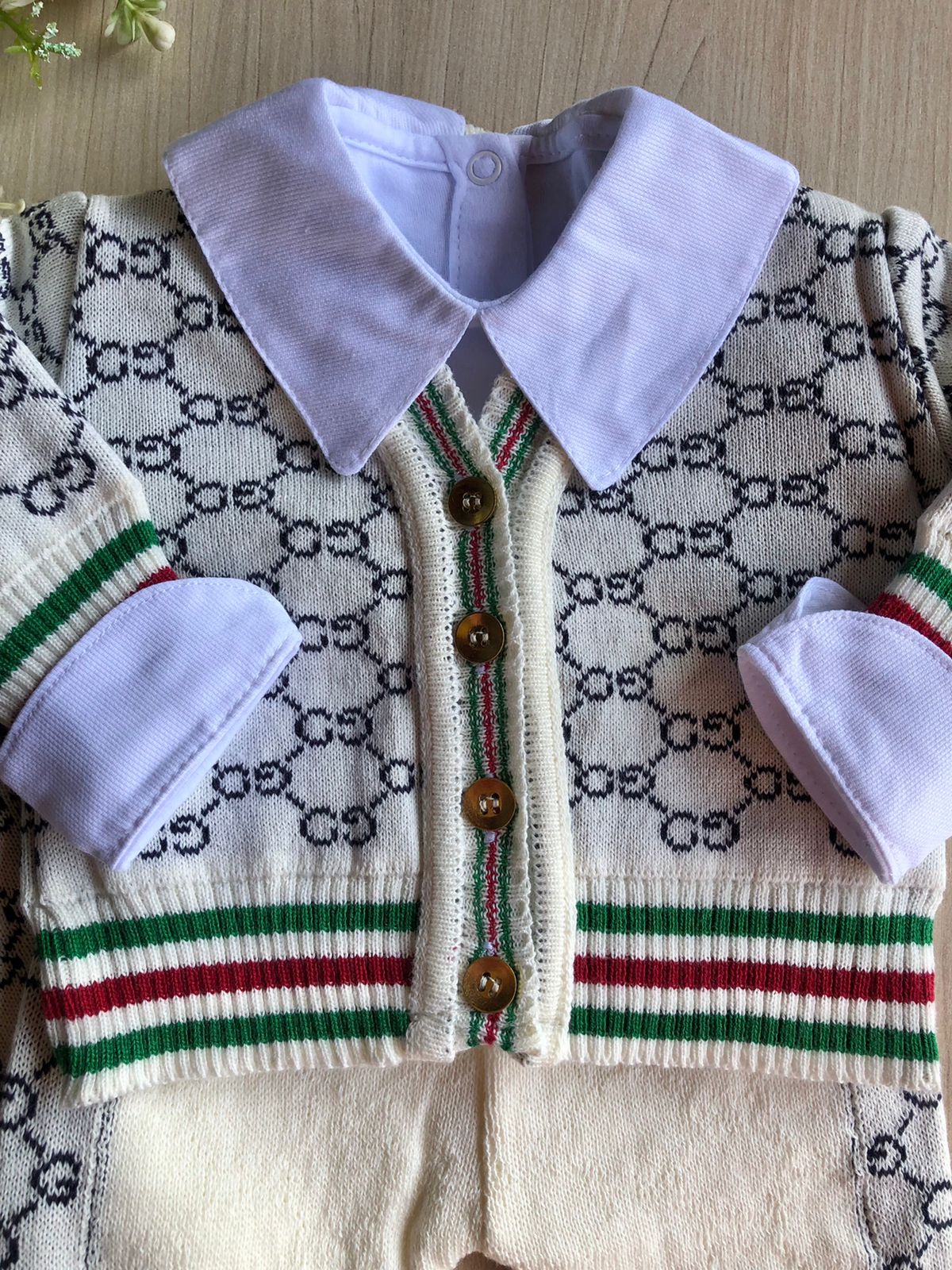 Saída Maternidade Tricot Heitor