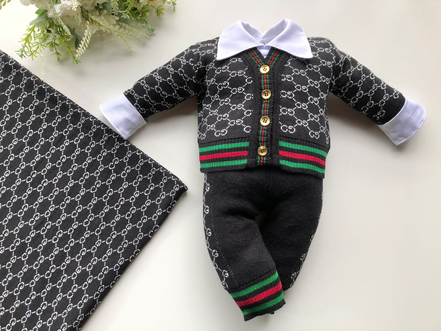 Saída Maternidade Tricot Heitor