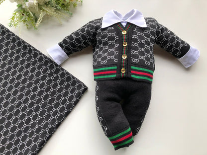 Saída Maternidade Tricot Heitor