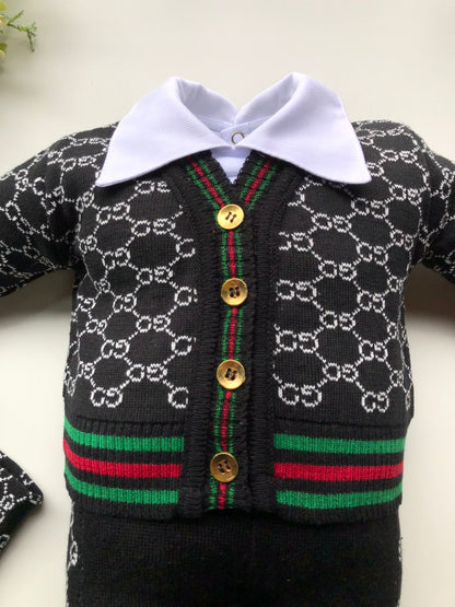 Saída Maternidade Tricot Heitor