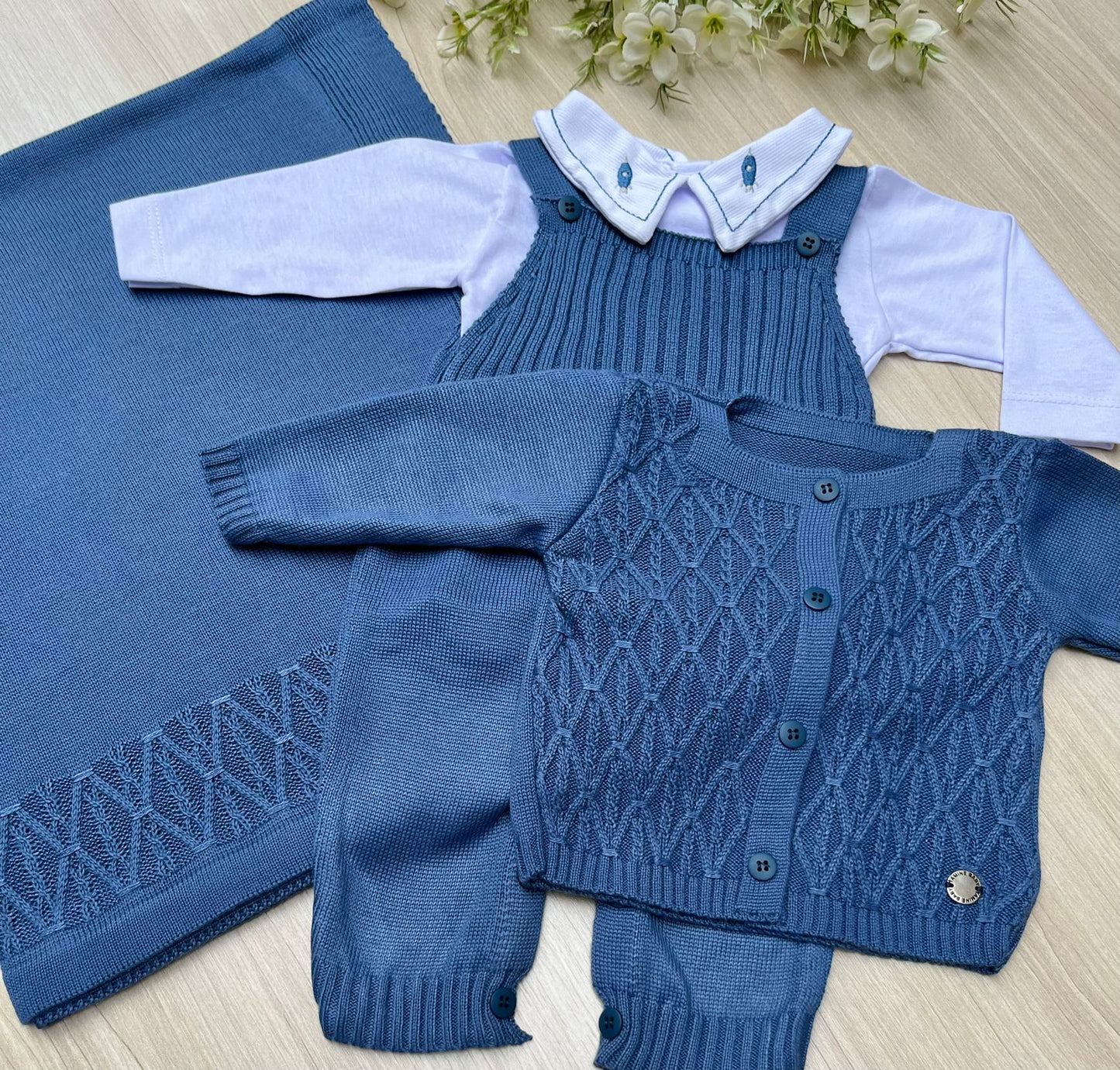 Saída Maternidade Tricot Luigi