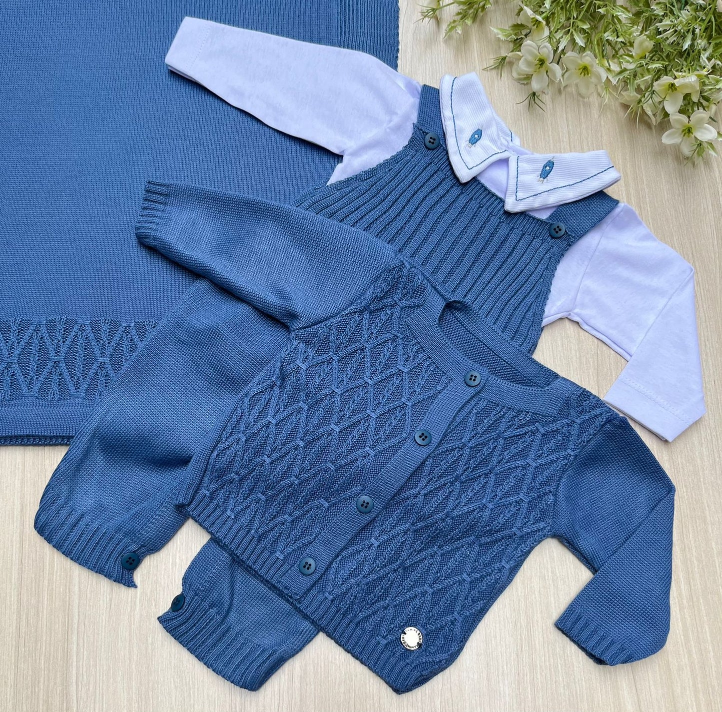 Saída Maternidade Tricot Luigi
