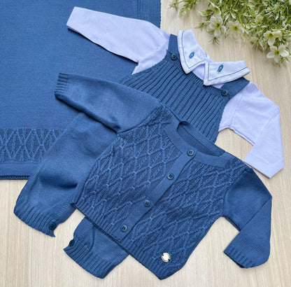 Saída Maternidade Tricot Luigi