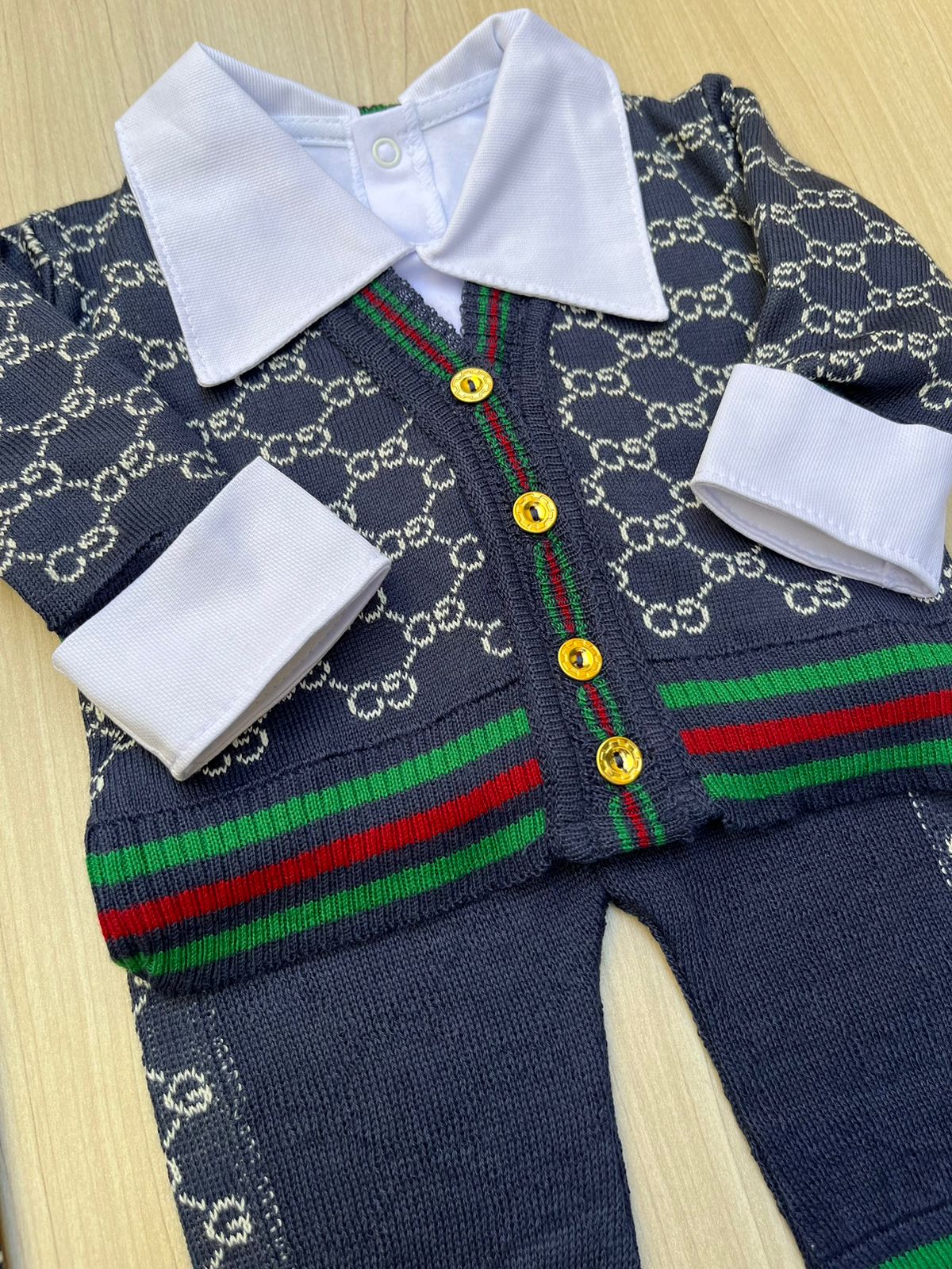 Saída Maternidade Tricot Heitor