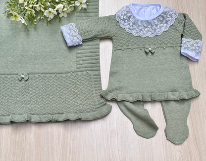 Saída Maternidade Tricot Luanda