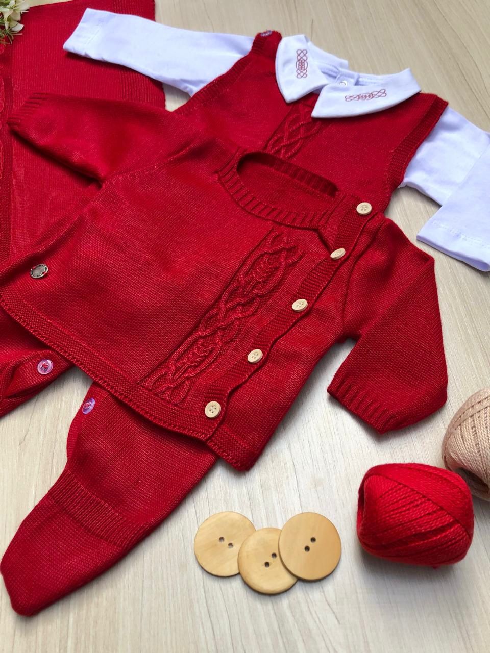 Saída Maternidade Tricot Bernardo
