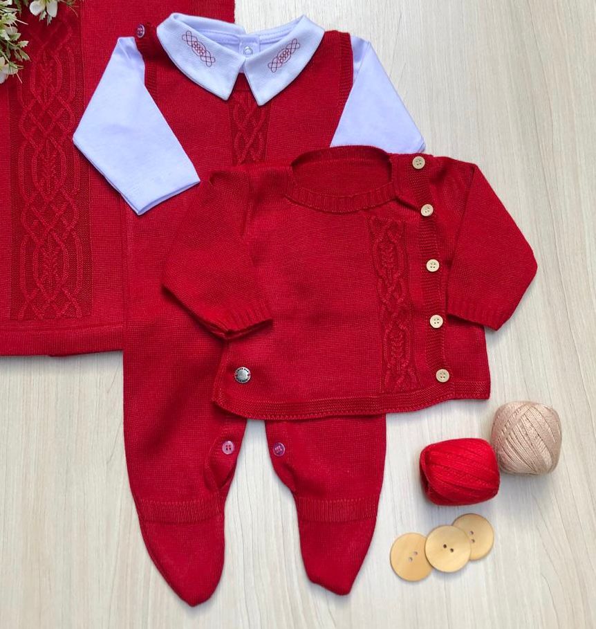 Saída Maternidade Tricot Bernardo