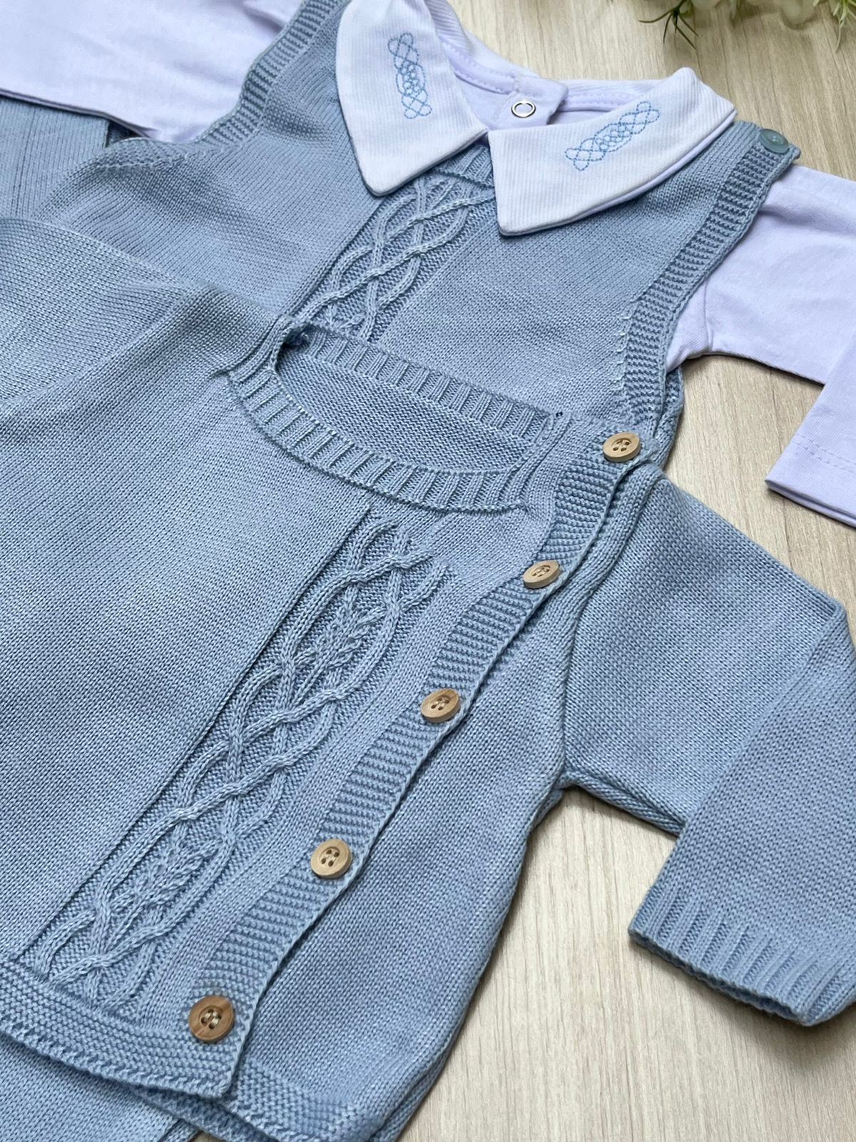 Saída Maternidade Tricot Bernardo