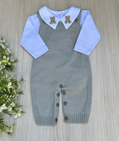 Macacão Bebê Tricot Lucca
