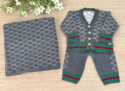 Saída Maternidade Tricot Heitor