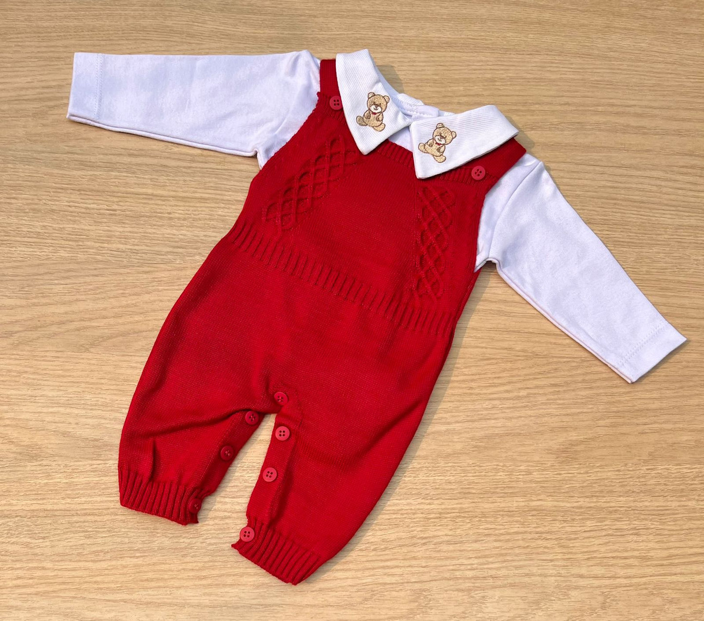Macacão Bebê Tricot Lucca