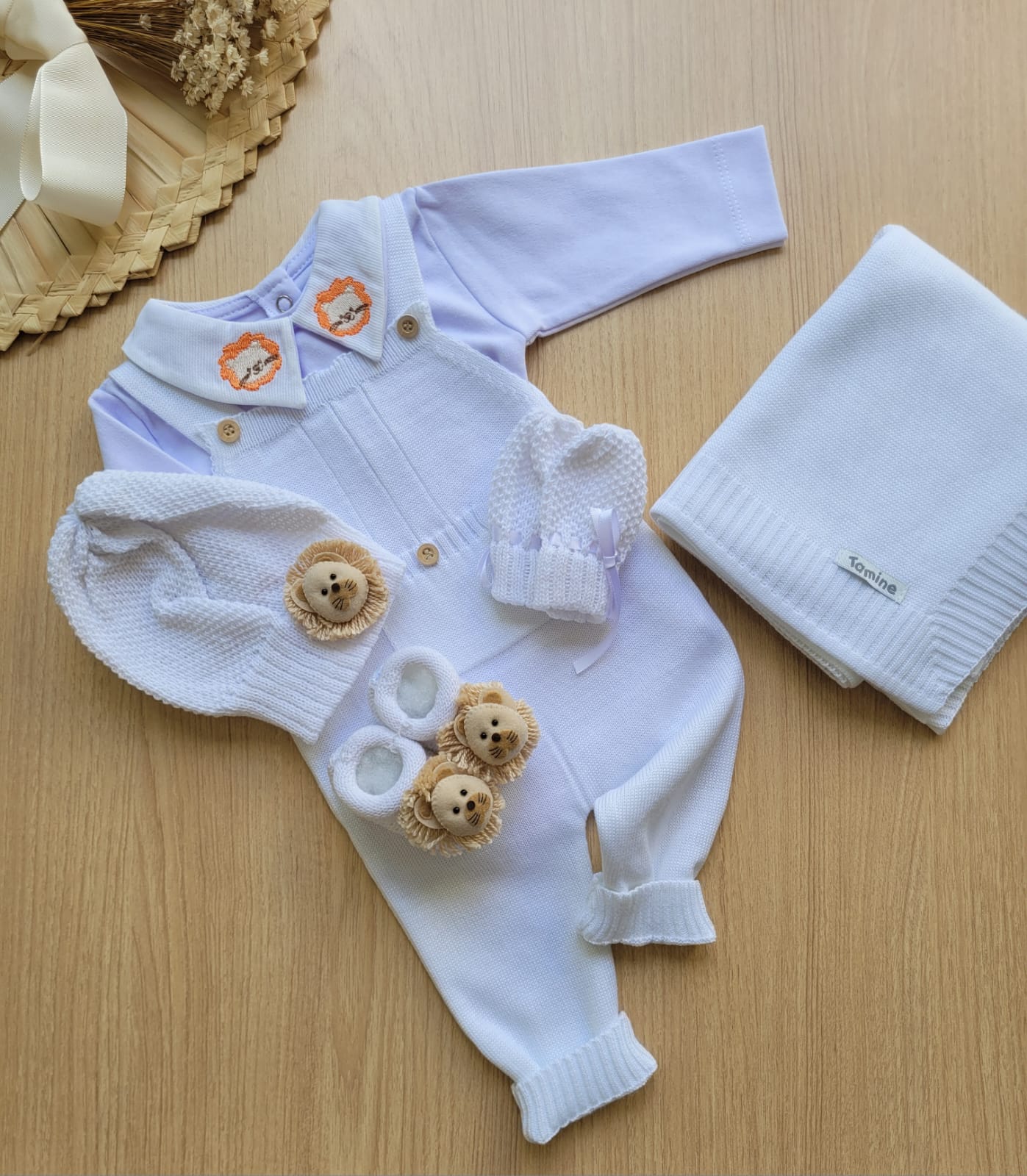 Saída Maternidade Tricot Lorenzo