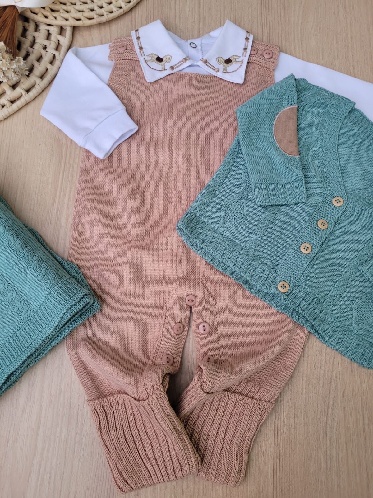 Saída Maternidade Tricot Augusto
