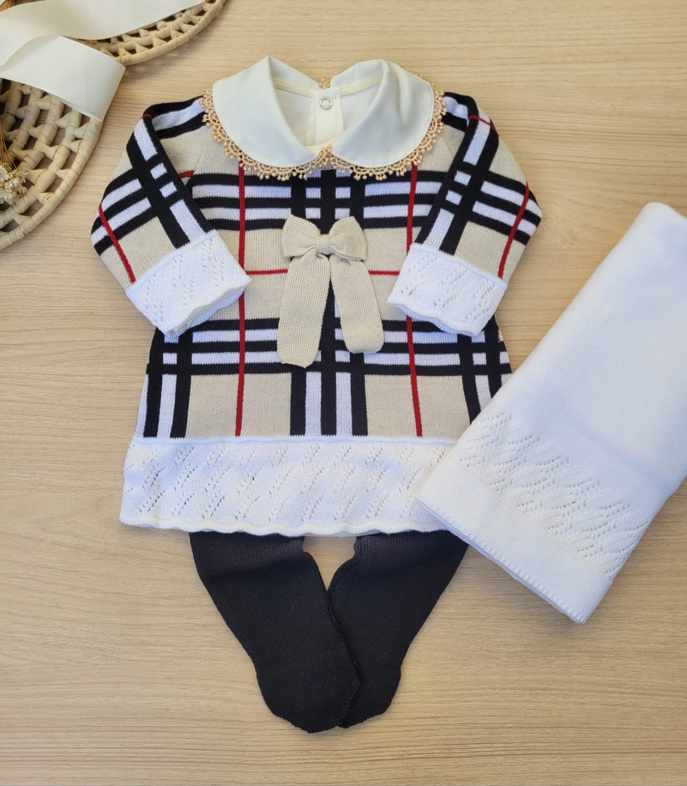 Saída Maternidade Tricot Julia