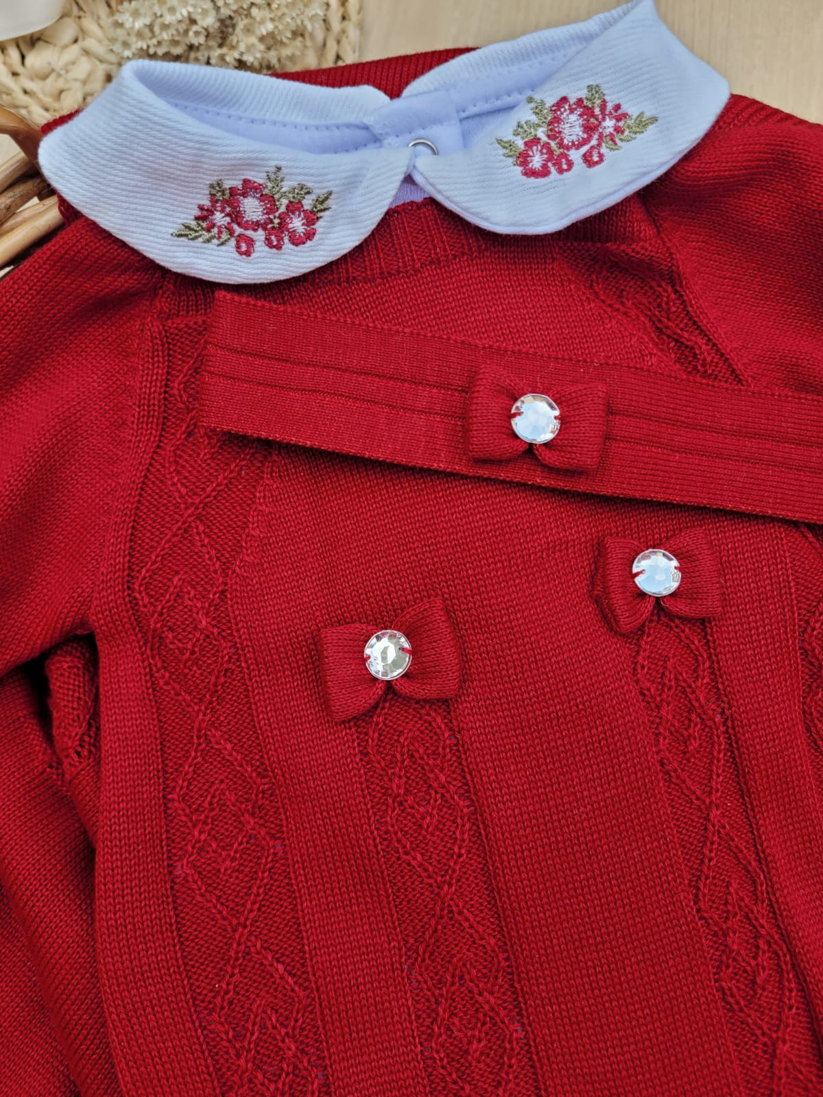 Saída Maternidade Tricot Stella