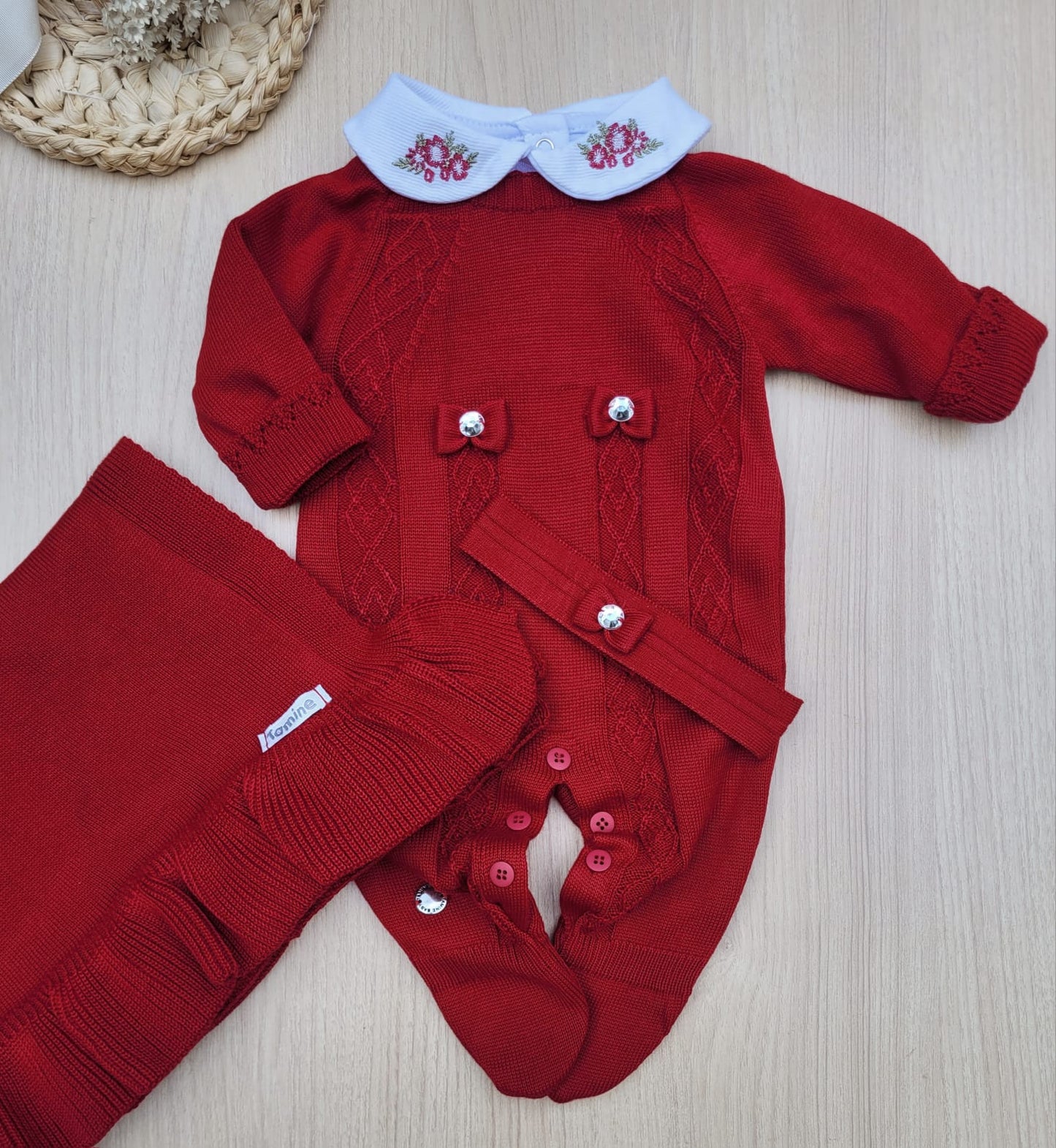 Saída Maternidade Tricot Stella
