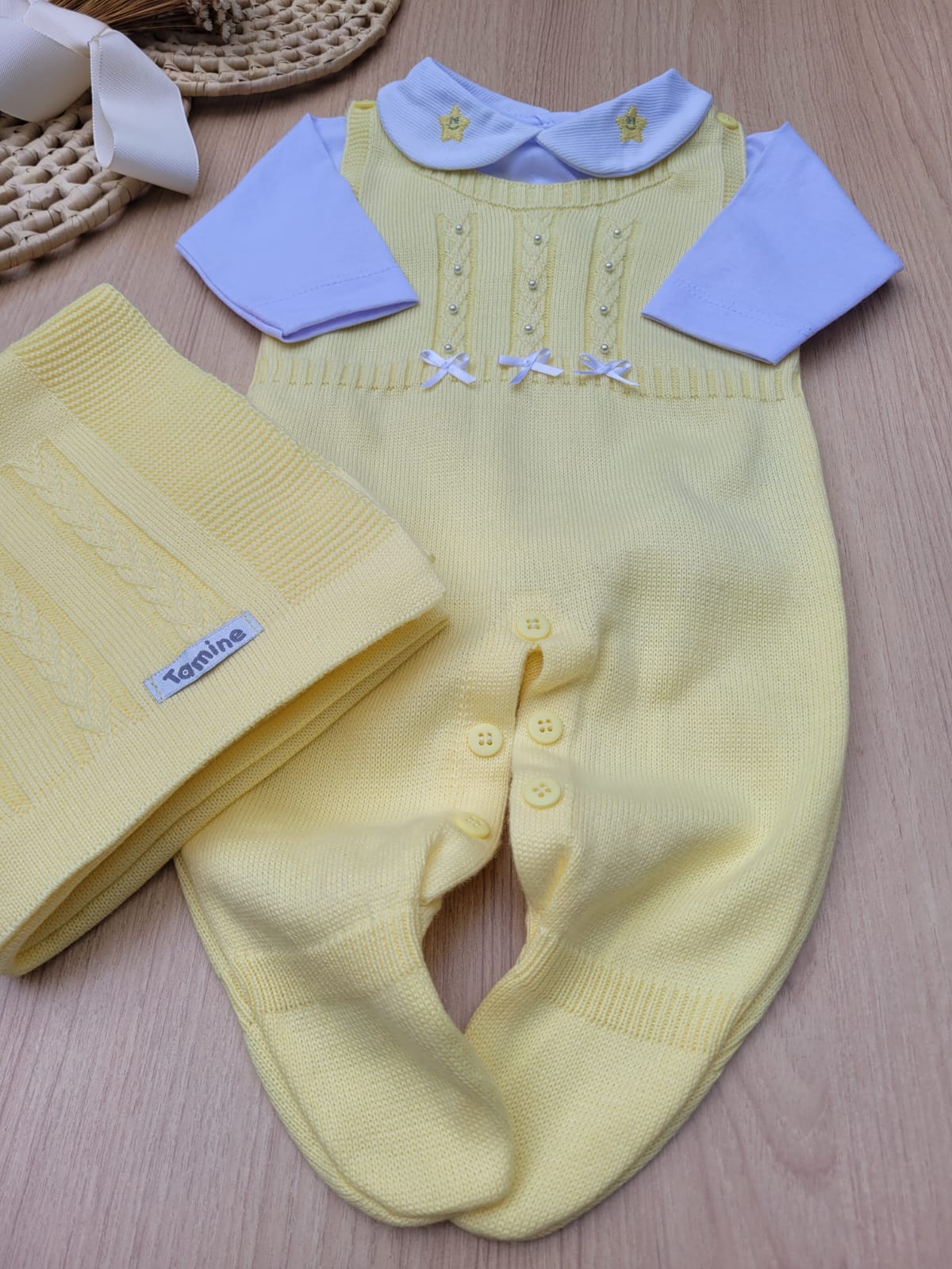 Saída Maternidade Tricot Lú