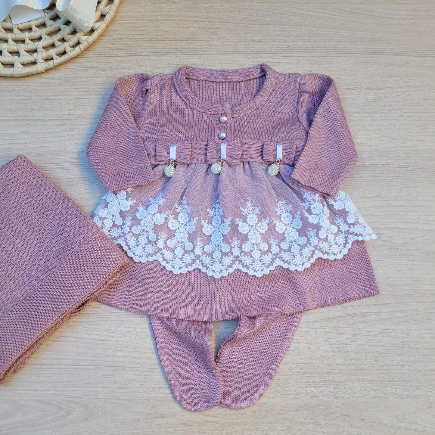 Saída Maternidade Tricot Manuela