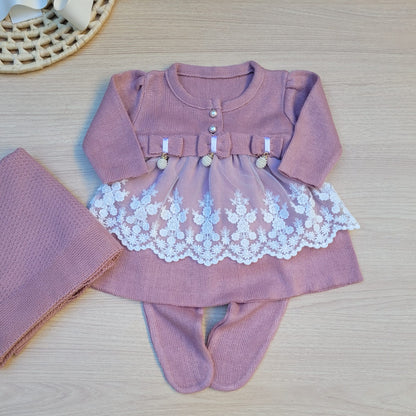 Saída Maternidade Tricot Manuela