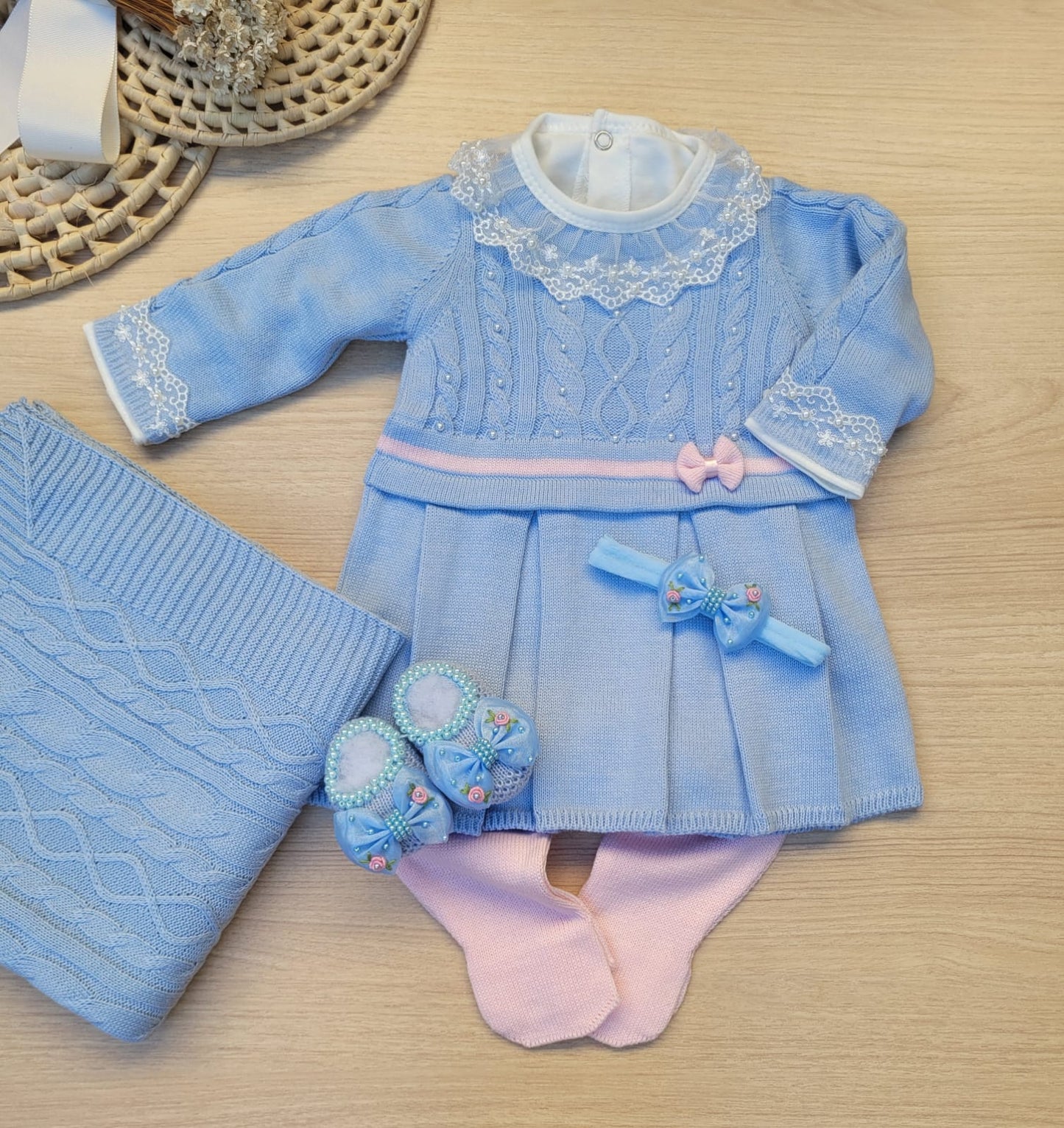 Saída Maternidade Tricot Luíza