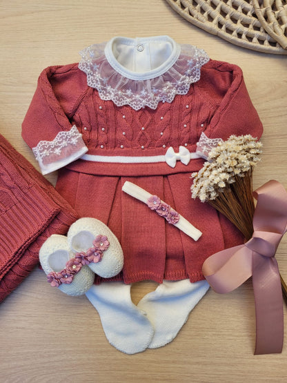Saída Maternidade Tricot Luíza